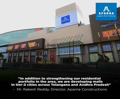 Aparna Constructions to Launch 4 Malls by 2027, Next Opening Slated for 2025