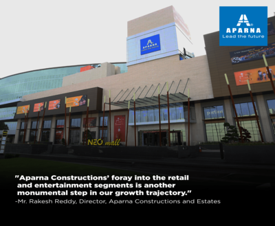 Aparna Constructions’ foray into the retail and entertainment segments is another monumental step in our growth trajectory.